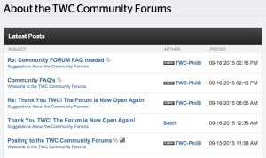 Time Warner Cable Online Forum