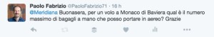 Tweet Meridiana 1