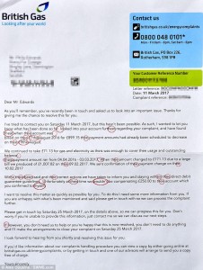 lettera con errori
