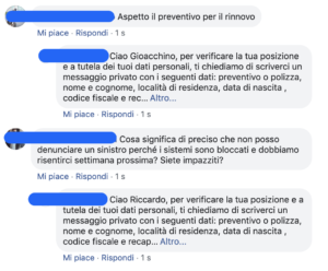 Risposte copia incolla