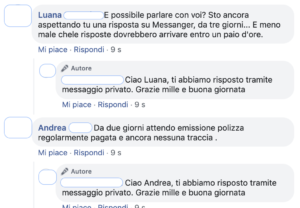 Risposte copia incolla