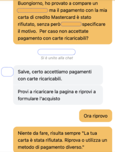Prima parte live chat