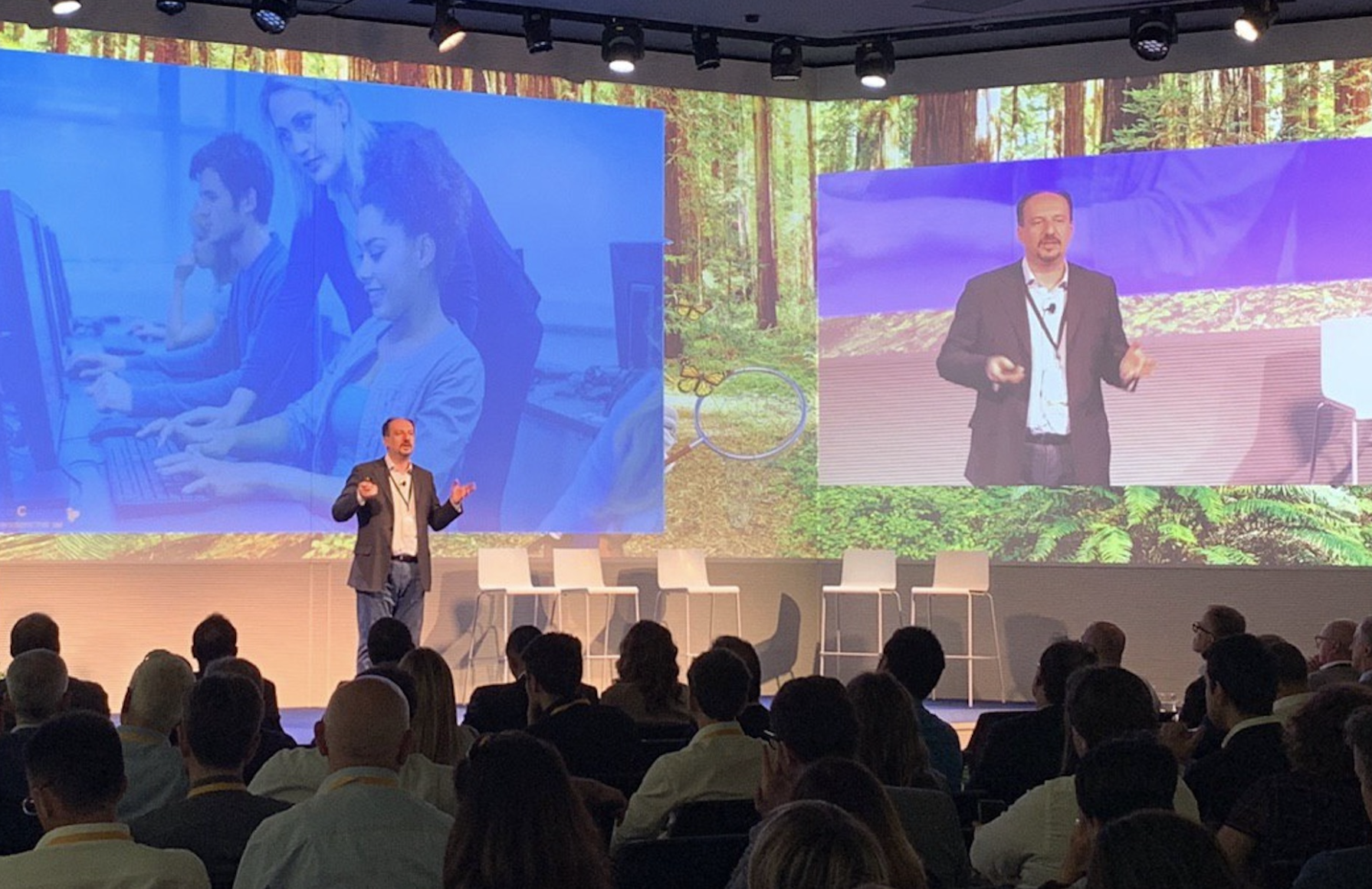 Speaking at Customer Summit Speaking at Customer Summit