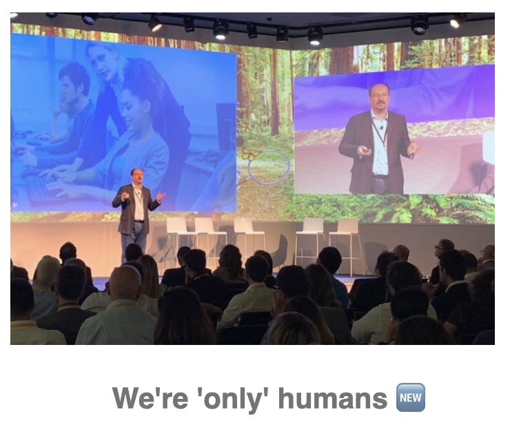 we're only humans keynote