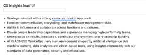 customer-centric job ad 1